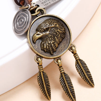 Eagle Retro Personality Pendant Simple Car Keychain Accessories - Key Rings by buy2fix | Online Shopping UK | buy2fix