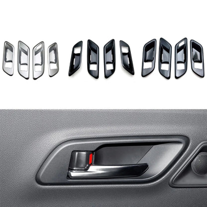 For 2023 Toyota Crown Door Handle Cover Decorative Frame, Style: Right-hand Drive(Black) - Decorative Strip by buy2fix | Online Shopping UK | buy2fix