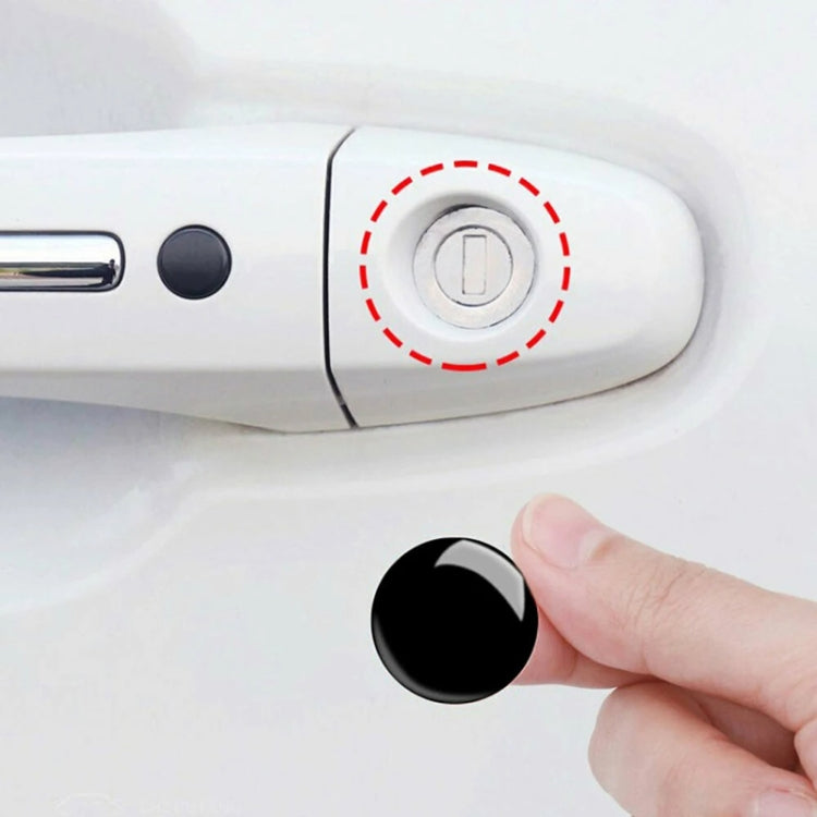 10pcs Car Modification Protection Keyhole Anti-Blocking Sticker(Luminous) - Decorative Sticker by buy2fix | Online Shopping UK | buy2fix