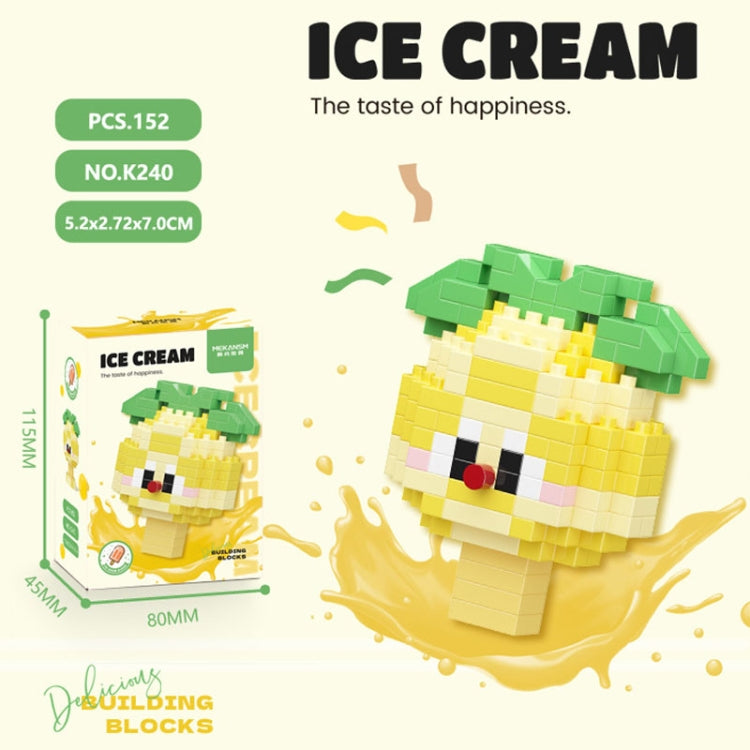 Mekansm K240 Micro-particle Ice-cream Series Childhood Jigsaw Toys Building Blocks Ornament Child Gift - Building Blocks by Mekansm | Online Shopping UK | buy2fix