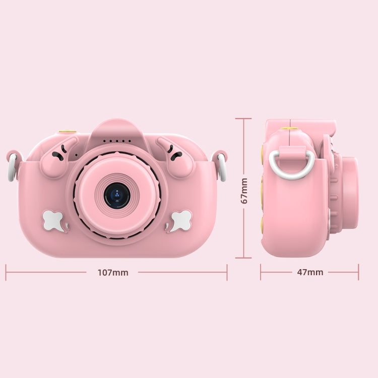 DC501 2.0-Inch 4X Zoom HD Digital Camera Mini Children Photography Camera, Color: Pink - Children Cameras by buy2fix | Online Shopping UK | buy2fix