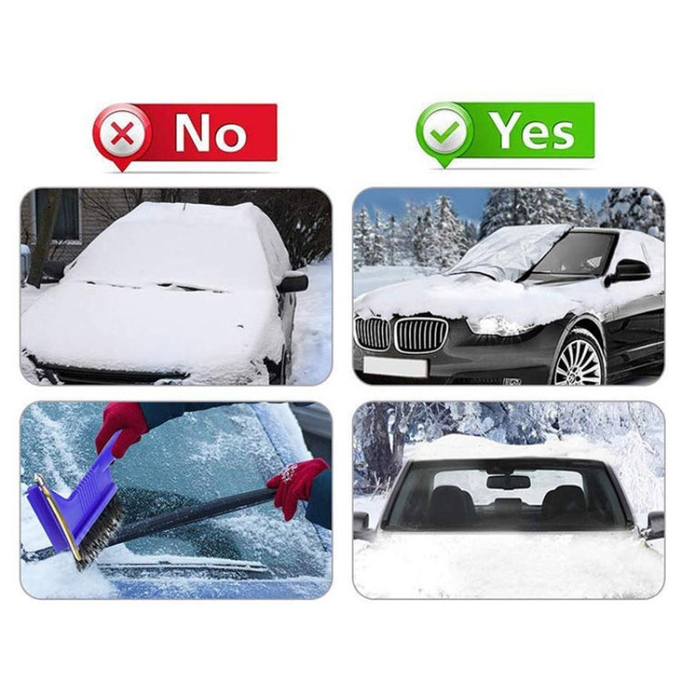 Automobile Silver Coated Cloth Sunshade Snow Shield, Style: Front Rubber Band - Window Foils & Solar Protection by buy2fix | Online Shopping UK | buy2fix