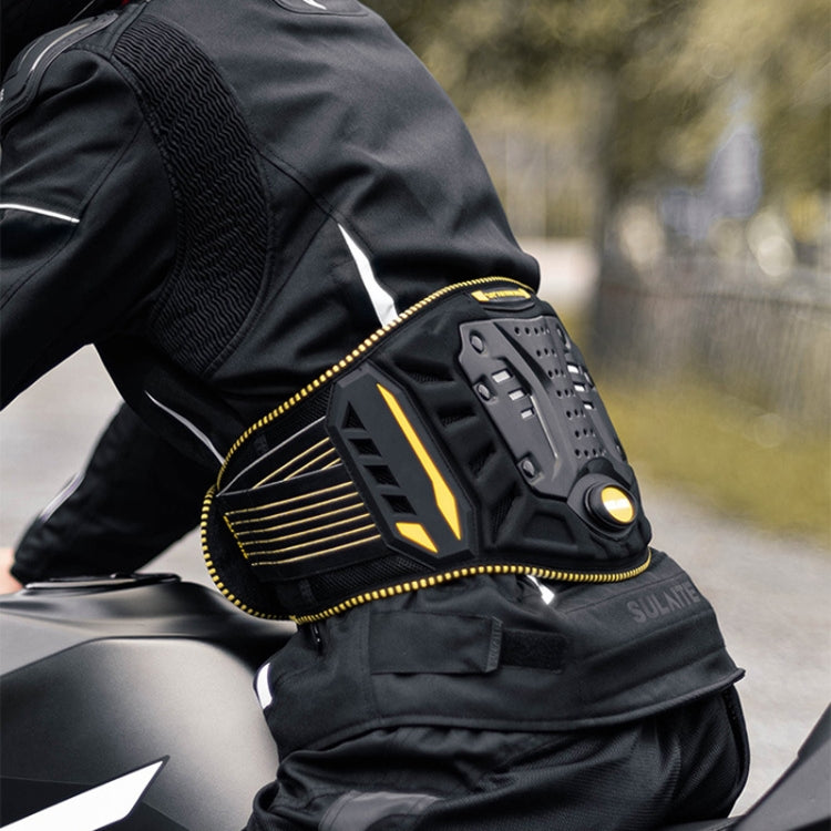 SULAITE Motorcycle Riding Breathable Anti-Fall Belt, Color: Yellow L/XL - Protective Gear by SULAITE | Online Shopping UK | buy2fix