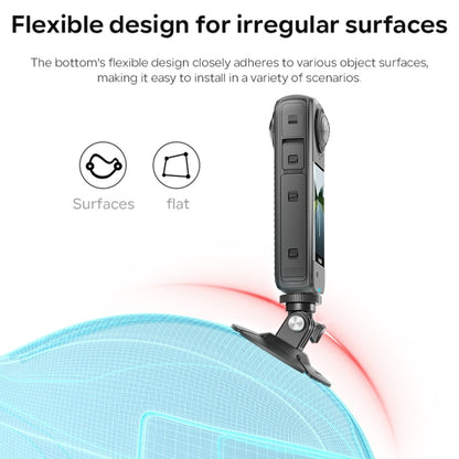 aMagisn Flexible Adhesive Mount for DJI / GoPro / Insta360 and Other Action Cameras - Helmet Mount by aMagisn | Online Shopping UK | buy2fix