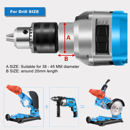 MOYI Small Multifunctional Modified Table Saw Electric Drill Angle Grinder Fixed Bracket(6105B) - Abrasive Tools & Accessories by MOYI | Online Shopping UK | buy2fix