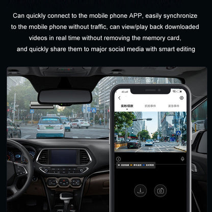 Mobile Phone WIFI Interconnection 2K Ultra-Clear Night Vision Hidden Driving Recorder, Version: Cigarette Lighter(No TF Card) - Car DVRs by buy2fix | Online Shopping UK | buy2fix