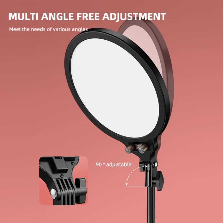 10.2 Inch Full-Screen Selfie Ring Light Tripod Set for Live Stream, Spec: 55cm Bracket With Remote Control - Selfie Light by buy2fix | Online Shopping UK | buy2fix