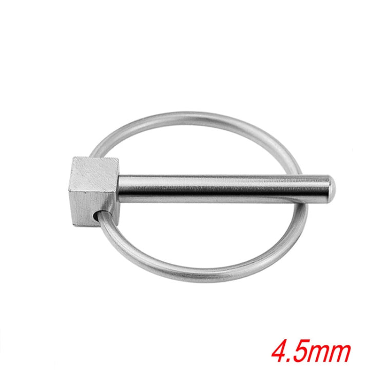 4.5mm 316 Stainless Steel Marine Hardware Spring Safety Stop, Specifications: Safety Pin - Marine Accessories & Parts by buy2fix | Online Shopping UK | buy2fix