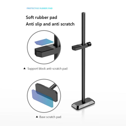 COOLMOON GH260 Desktop Computer Vertical Mounted Graphics Card Protection Shelf Metal Rod Magnetic Support Bracket, Color: GH260 Silver - Caddies & Enclosures by COOLMOON | Online Shopping UK | buy2fix