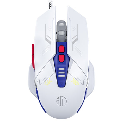 Inphic W9P Glowing Computer Gaming Wired Mouse(Silent Version) - Wired Mice by Inphic | Online Shopping UK | buy2fix