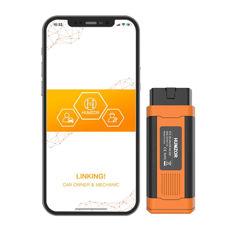 HUMZOR OBD Full System Mobile Phone Bluetooth 5.2 Car Fault Detector - Electronic Test by HUMZOR | Online Shopping UK | buy2fix