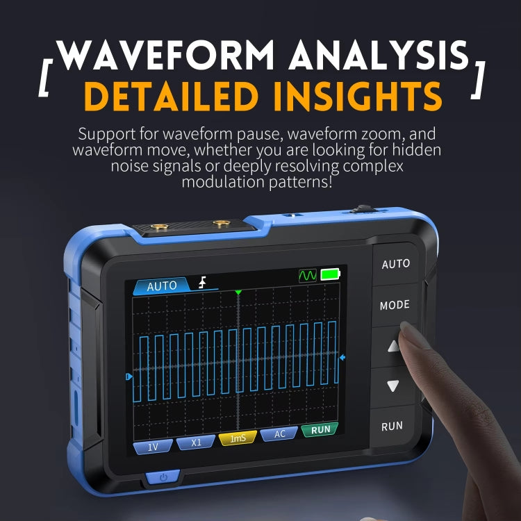 FNIRSI 2 In 1 Mini Portable Digital Oscilloscope Signal Generator, Set: Upgrade - Digital Multimeter by FNIRSI | Online Shopping UK | buy2fix