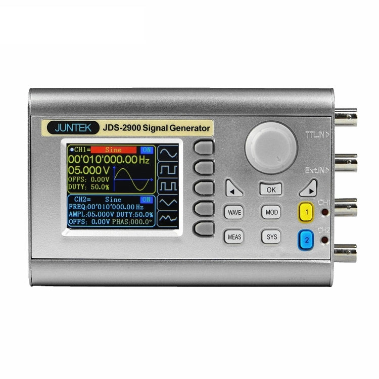 JUNTEK Programmable Dual-Channel DDS Function Arbitrary Waveform Signal Generator, Frequency: 30MHz(UK Plug) - Other Tester Tool by buy2fix | Online Shopping UK | buy2fix