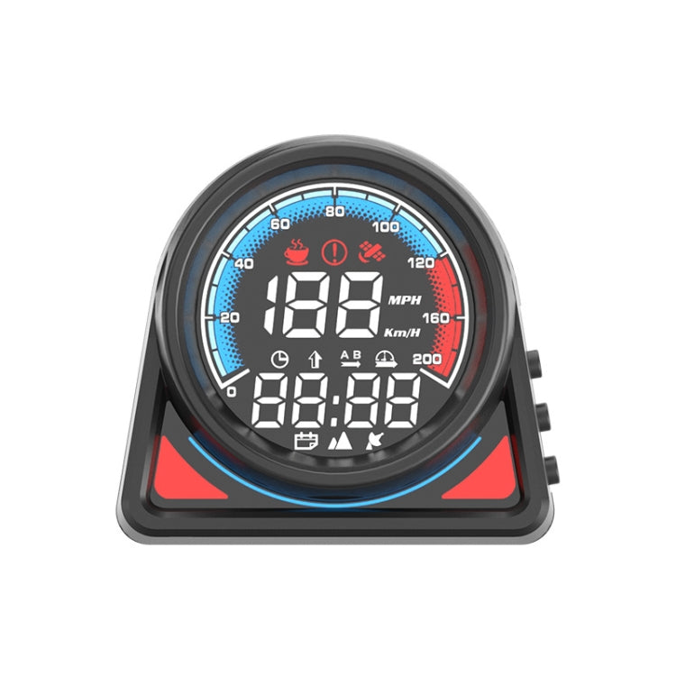 Head-up Display Real Speed GPS Vehicle Altitude Meter(A430G) - Head Up Display System by buy2fix | Online Shopping UK | buy2fix