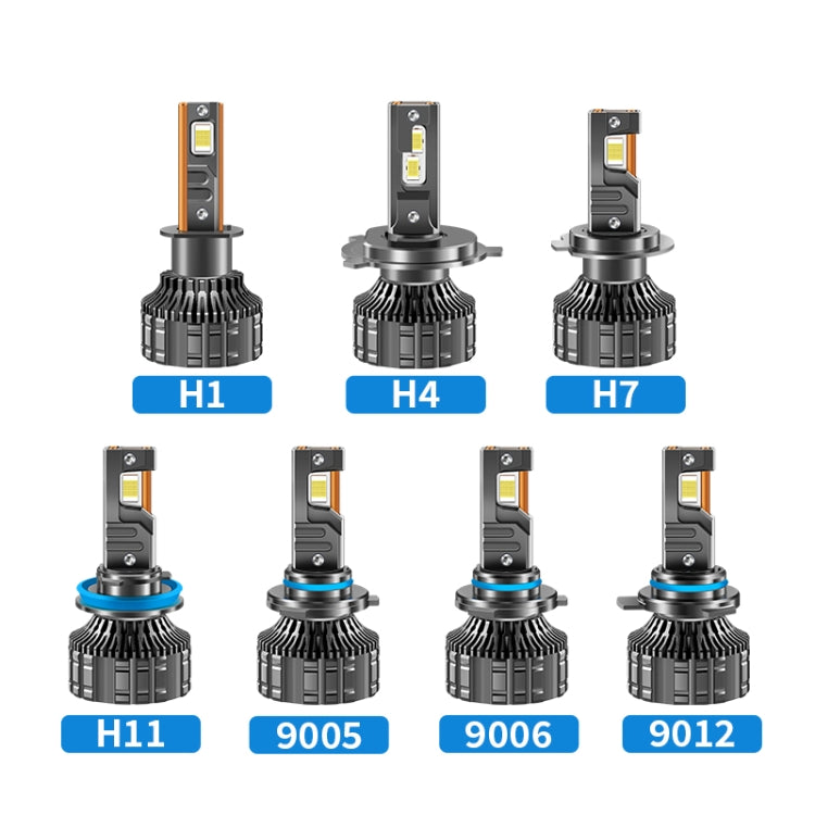 95W LED Three Copper Tube Aluminum Alloy Thick Headlight, Bulb: 9005 - LED Headlamps by buy2fix | Online Shopping UK | buy2fix