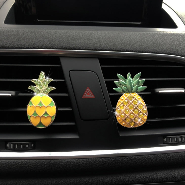 Car Air Conditioning Vent Pineapple Decorative Aromatherapy Clip(Heart) - Air Freshener by buy2fix | Online Shopping UK | buy2fix