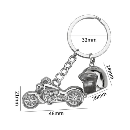 Simulation Cool Motorcycle Keychain Metal Decoration Pendant, Style: X-348 - Key Rings by buy2fix | Online Shopping UK | buy2fix