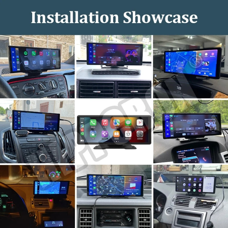 10.26 Inch Car Multimedia Display Supports Carplay/Android Auto Screen Mirroring(Display+ Camera) - Car MP3 & MP4 & MP5 by buy2fix | Online Shopping UK | buy2fix