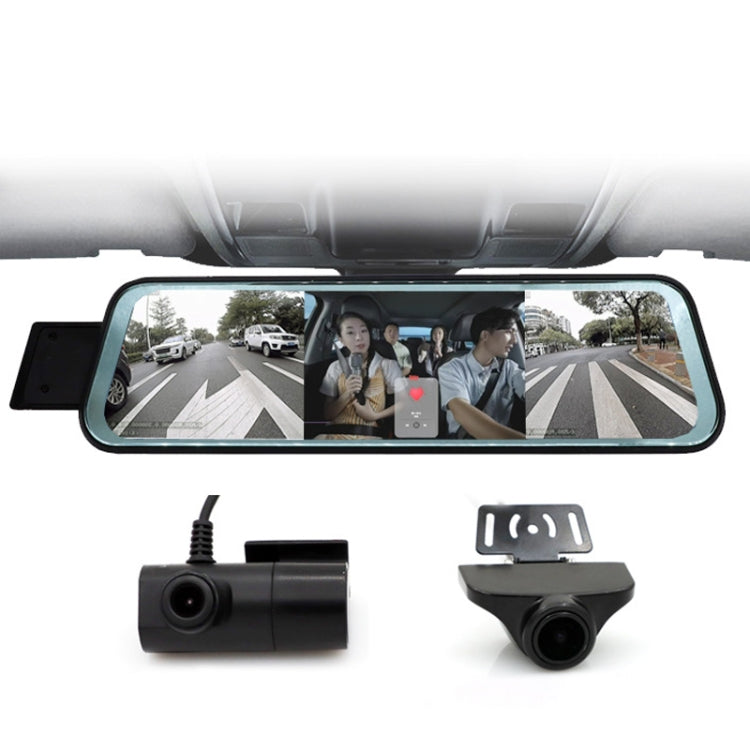 Car HD WIFI Interconnected Triple Camera Driving Recorder, Specification: With GPS - Car DVRs by buy2fix | Online Shopping UK | buy2fix