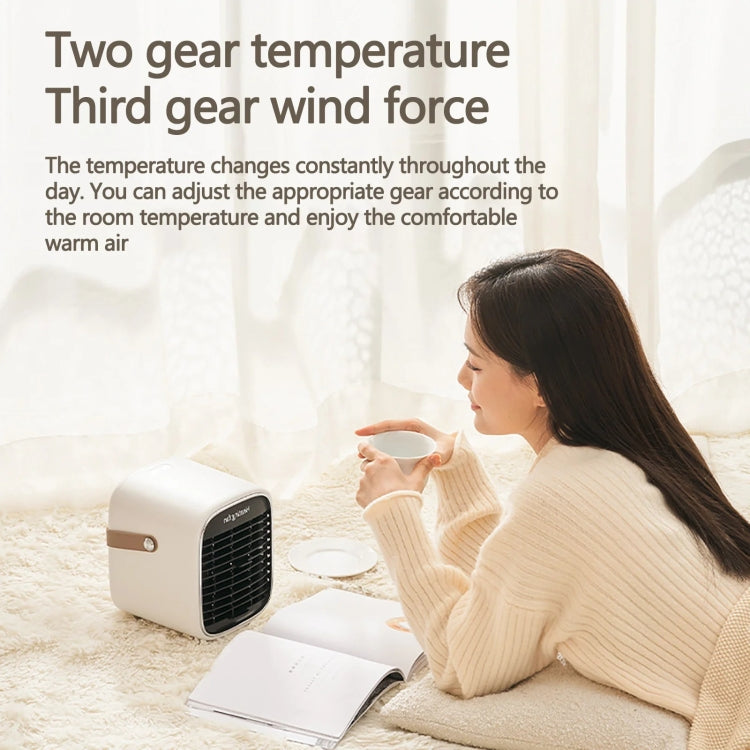 Y36 Mini Portable Desktop Heater Home Office Electric Heater, Color: US Plug White - Electric Heaters by buy2fix | Online Shopping UK | buy2fix