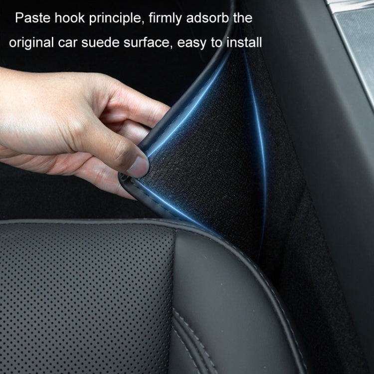 For Tesla Center Console Side Anti-kick Protective Pad, Style: MY Universal Driver Passenger Outer Side TPE - Seat Accessories by buy2fix | Online Shopping UK | buy2fix