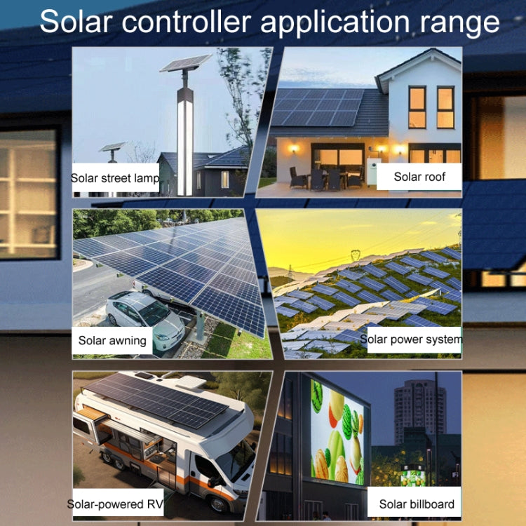 12V/24V 50A MPPT Intelligent Lighting Identification Solar Controller, Model: CM-D50 - Others by buy2fix | Online Shopping UK | buy2fix