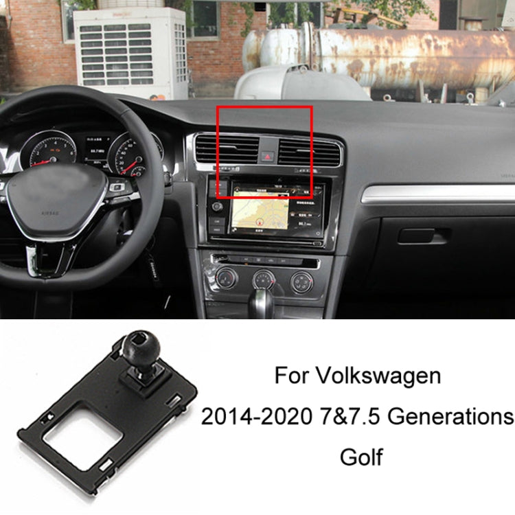 For Volkswagen Car Air Outlet Modified Mobile Phone Holder Base, Model: 14-20 7&7 Generations Half Golf - Special Car Holders by buy2fix | Online Shopping UK | buy2fix