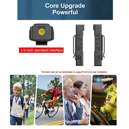 WIFI HD Night Vision Chest-Worn Work Recorder Cycling Camera, Model: L13+128G TF Card+Bracket - Video Cameras by buy2fix | Online Shopping UK | buy2fix