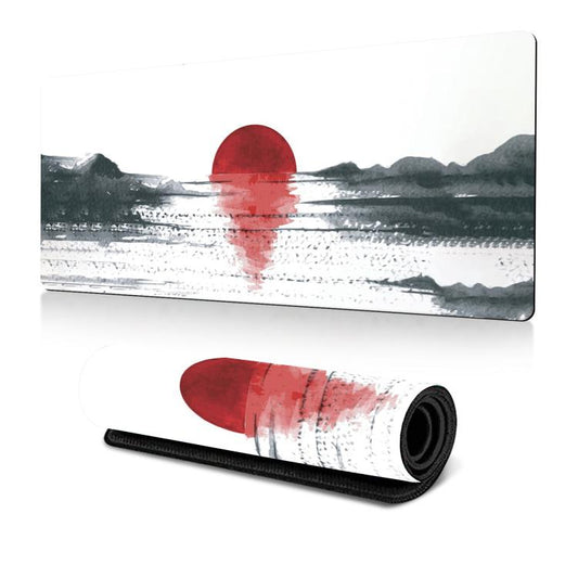 300x800x2mm Ink Painting Cherry Blossom Rubber Non-Slip Mouse Pad Desk Mat(Pattern 3) - Mouse Pads by buy2fix | Online Shopping UK | buy2fix