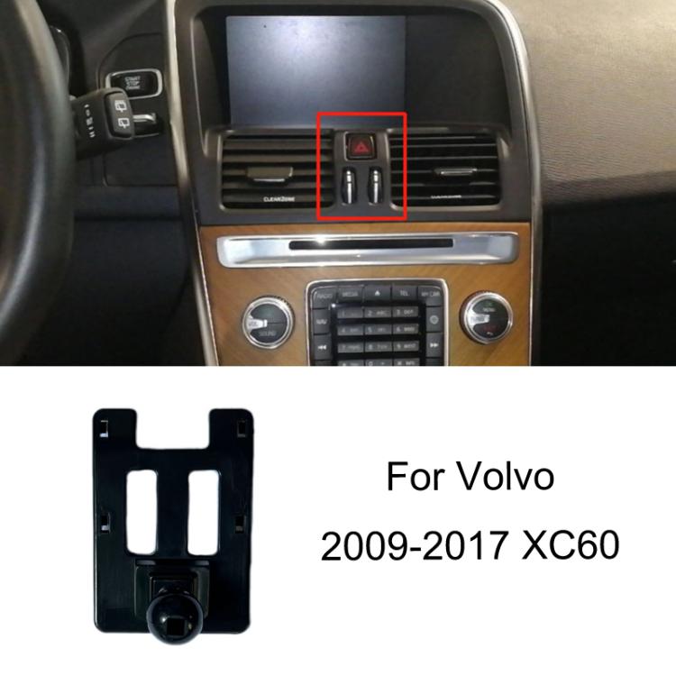 For Volvo Car-Mounted Special Mobile Phone Navigation Bracket Base, Model: 09-17 XC60 - Special Car Holders by buy2fix | Online Shopping UK | buy2fix