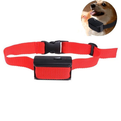 Pet Bark Stopper Automatic Dog Trainer Electric Shock Collar(Red) - Training Aids by buy2fix | Online Shopping UK | buy2fix