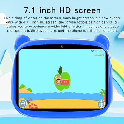 Q8C1 Kids Education Tablet PC, 7.0 inch, 2GB+16GB, Android 5.1 MT6592 Octa Core, Support WiFi / BT / TF Card (Blue) -  by buy2fix | Online Shopping UK | buy2fix