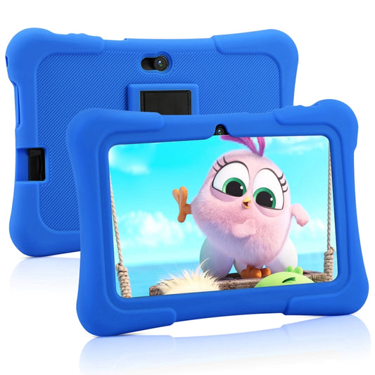 Pritom K7 Kids Education Tablet PC, 7.0 inch, 1GB+32GB, Android 10 Allwinner A50 Quad Core CPU, Support 2.4G WiFi / Bluetooth / Dual Camera, Global Version with Google Play(Blue) -  by PRITOM | Online Shopping UK | buy2fix