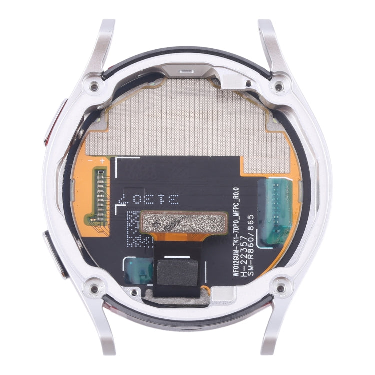 Original LCD Screen Digitizer Full Assembly with Frame for Samsung Galaxy Watch4 40mm SM-R860/R865 (Silver) - For Samsung by buy2fix | Online Shopping UK | buy2fix