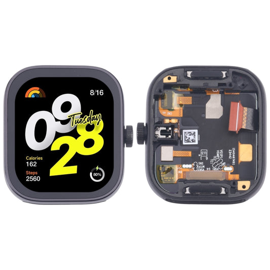 For Xiaomi Redmi Watch 4 Original LCD Screen Digitizer Full Assembly with Frame (Black) - For Xiaomi by buy2fix | Online Shopping UK | buy2fix