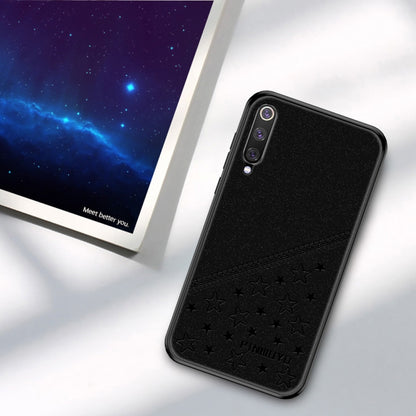 PINWUYO Full Coverage Waterproof Shockproof PC+TPU+PU Case for Xiaomi Mi 9 SE(Black) - Xiaomi Cases by dibase | Online Shopping UK | buy2fix