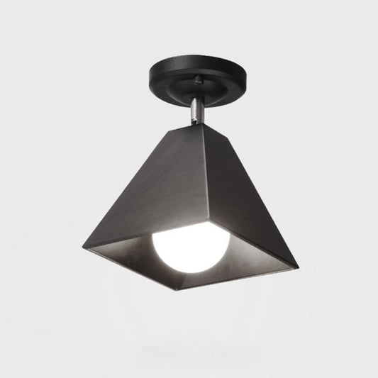 LED Nordic Modern Hanging Lamp Creative Simple Pendant Light E27 Bulb Perfect for Kitchen Dining Room Bedroom Living Room (Color:Black Size: + Cold White) - Celling Lights & Chandeliers by YWXLight | Online Shopping UK | buy2fix