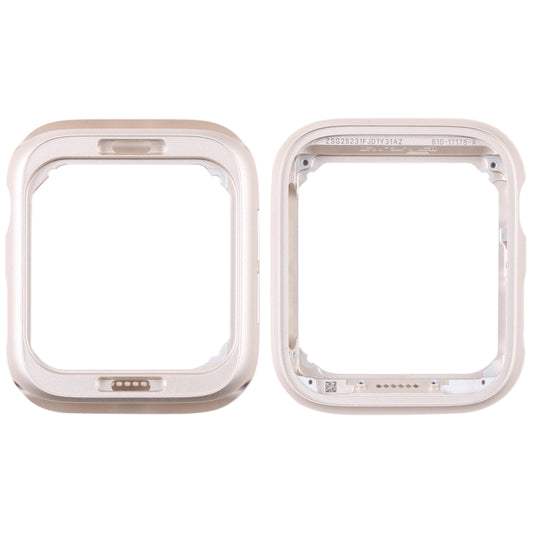 For Apple Watch Series SE 2022 44mm Stainless Steel Middle Frame Bezel Plate (Gold) - LCD Related Parts by buy2fix | Online Shopping UK | buy2fix