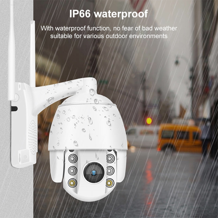 QX2 4G (EU Version) 1080P HD 360 Degrees Panoramic Day and Night Full-color Waterproof Smart Camera, Support Motion Detection / Two-way Voice / TF Card, US Plug - Security by buy2fix | Online Shopping UK | buy2fix