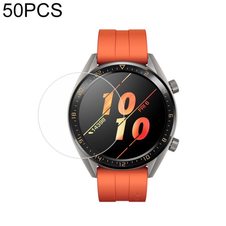 50 PCS For Huawei Watch 1 0.26mm 2.5D Tempered Glass Film - Screen Protector by ENKAY | Online Shopping UK | buy2fix