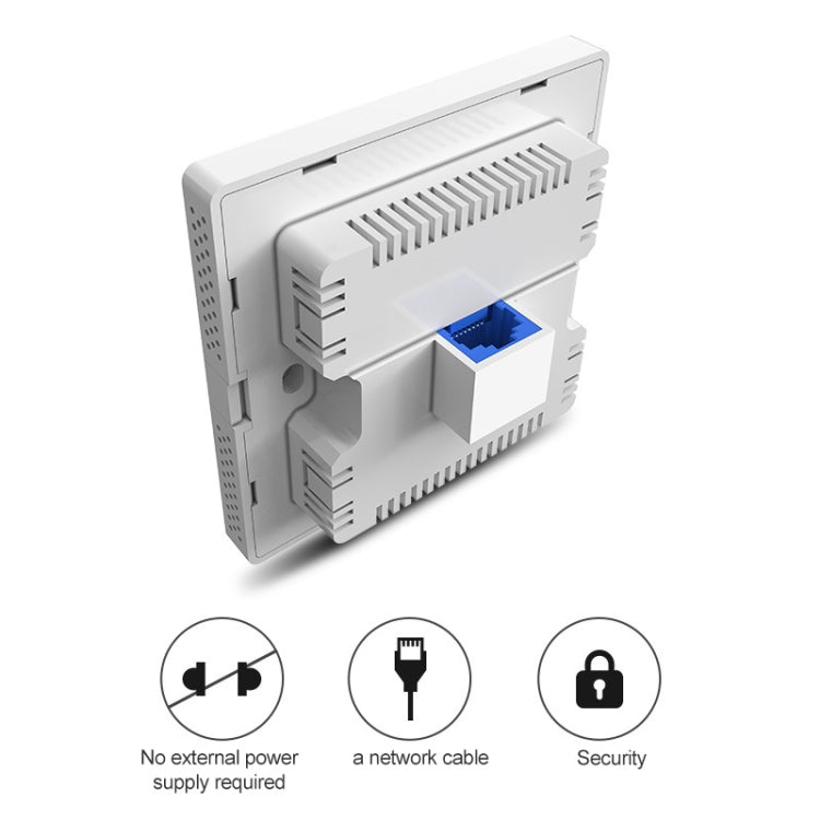 COMFAST CF-E538AC V2 1200Mbps Dual Band Indoor Wall WiFi AP - Wireless Routers by COMFAST | Online Shopping UK | buy2fix