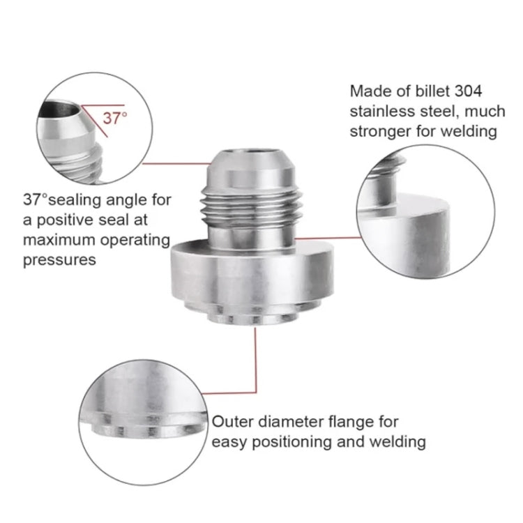 AN20 Car Oil Pipe Joint Breathable Pot Connector - In Car by buy2fix | Online Shopping UK | buy2fix