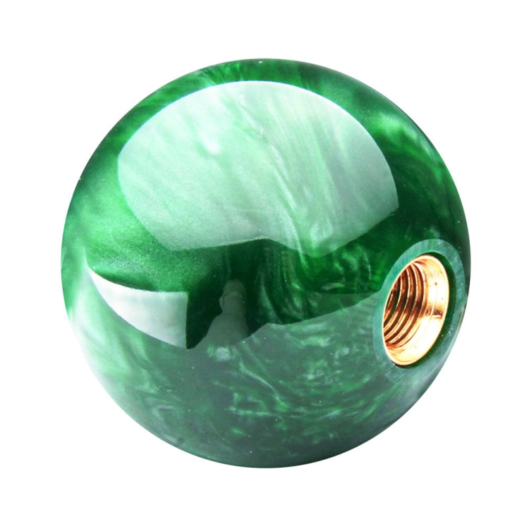 Car Modified Marble Star Gear Head Shifter Cover with Adapter (Green) - In Car by buy2fix | Online Shopping UK | buy2fix