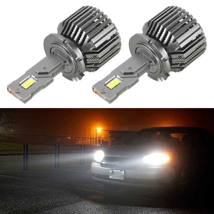 1 Pair D Series D2 Car HID Ballast to LED Headlight DC12V / 35W / 6000K / 4000LM(White Light) -  by buy2fix | Online Shopping UK | buy2fix