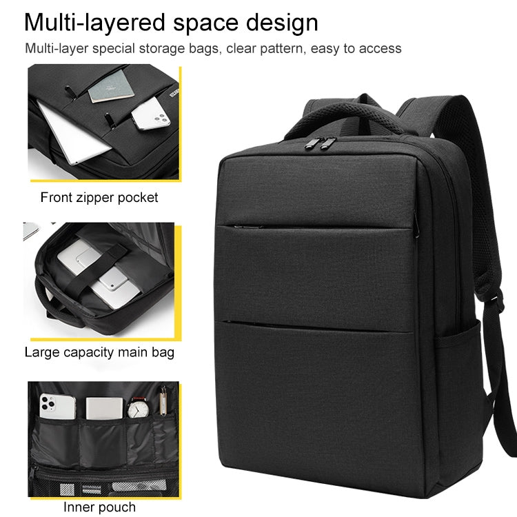 cxs-605 Multifunctional Oxford Cloth Laptop Bag Backpack(Grey) - Backpack by buy2fix | Online Shopping UK | buy2fix