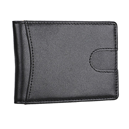 9601 Antimagnetic RFID Mini Crazy Horse Texture Leather Wallet Billfold - Antimagnetic RFID Package by buy2fix | Online Shopping UK | buy2fix