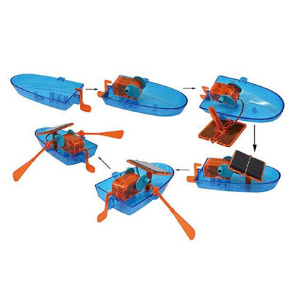 Children Toy DIY Solar Powered Boat - DIY Developmental Toys by buy2fix | Online Shopping UK | buy2fix