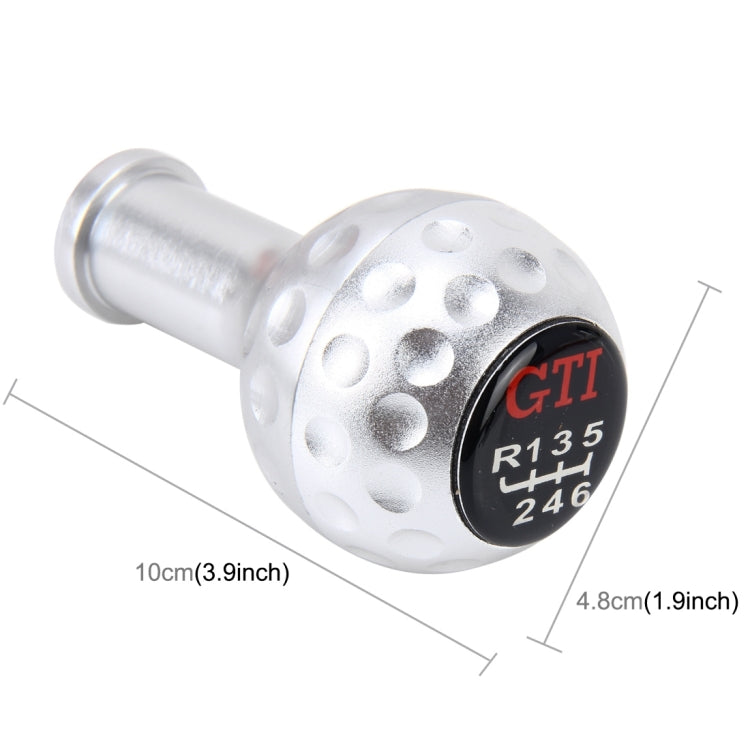 Universal Manual or Automatic Gear Shift Knob Fit for All Car(Silver) - Shift Knob by buy2fix | Online Shopping UK | buy2fix