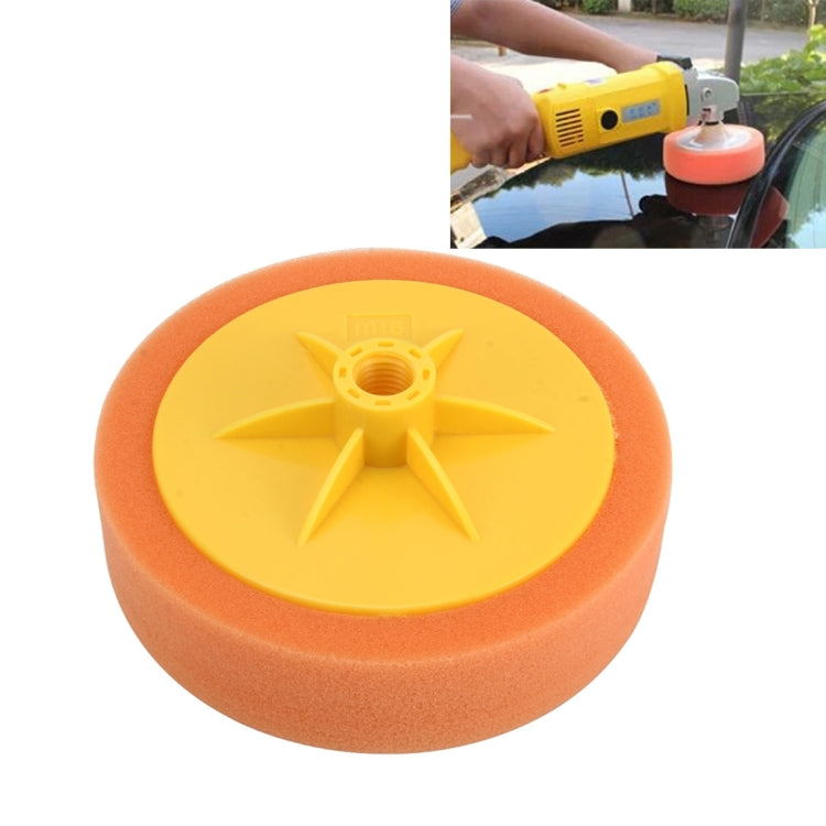 Polishing Disc Car Polishing Machine Dedicated Sponge Wheel Wax Polishing Sponge Decontamination Sponge,Screw Hole Diameter:16mm - Polishing Machine & Accessories by buy2fix | Online Shopping UK | buy2fix