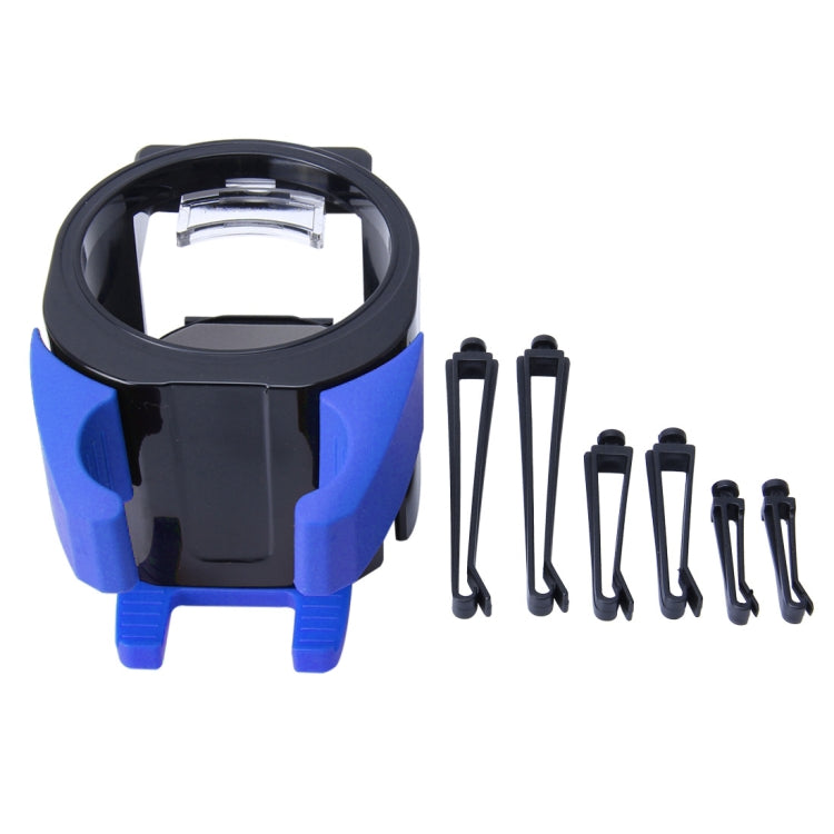 SHUNWEI SD-1027 Car Auto Multi-functional ABS Air Vent Drink Holder Bottle Cup Holder Phone Holder Mobile Mount (Blue) - In Car by SHUNWEI | Online Shopping UK | buy2fix